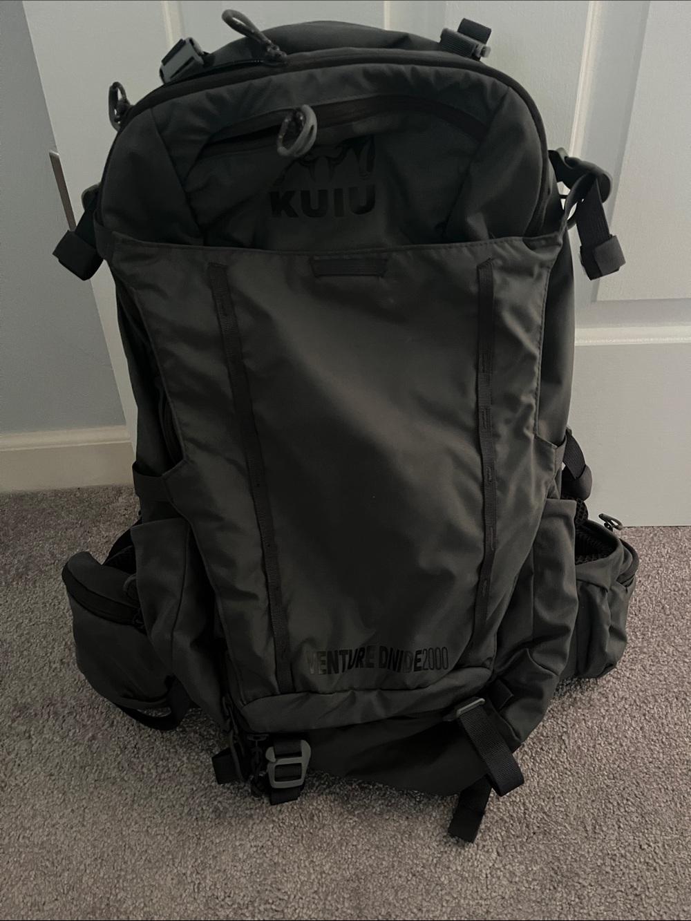 KUIU Black Tactical Adventure Backpack